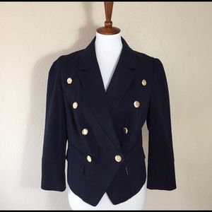 Guess Nautical Double Breasted Blazer